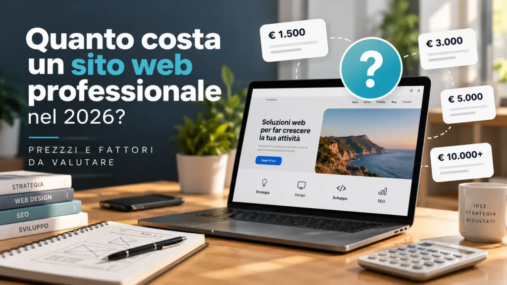 Quanto costa un sito web professionale